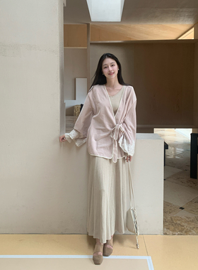 Floating 重工刺绣拼接 新中式收腰外套气质百搭国风清冷感上衣