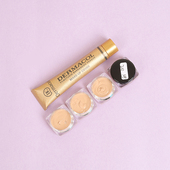 Dermacol黛玛蔻遮瑕膏小样3个1克装 包邮 小金管遮瑕膏试用装 1g2g