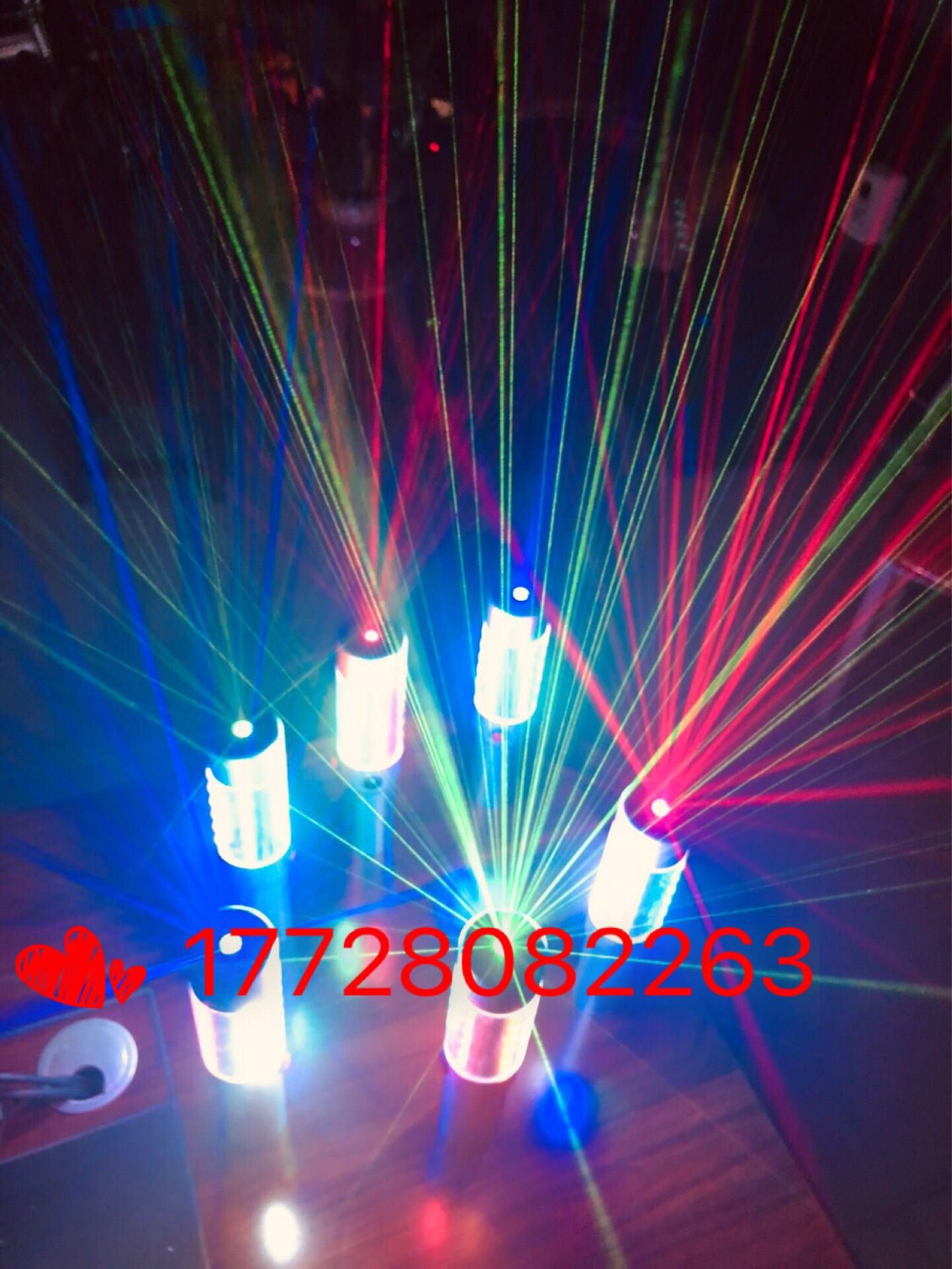 发光酒座洋酒底座led激光酒托酒吧KTV香槟爆闪棒OX洋酒架皇冠头