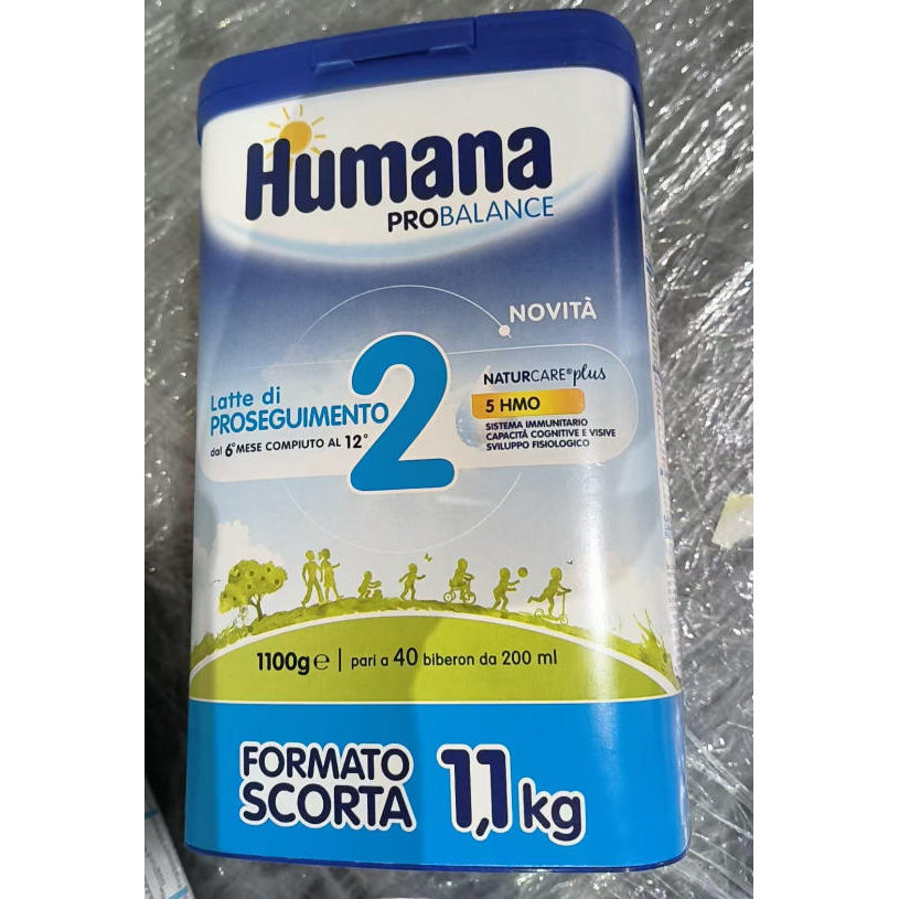 国内现货意大利瑚玛娜胡马娜humana二段奶粉1100克婴幼儿配方奶粉,婴童奶粉,婴幼儿牛奶粉,淘宝优惠券,粉丝福利购,淘宝优惠卷