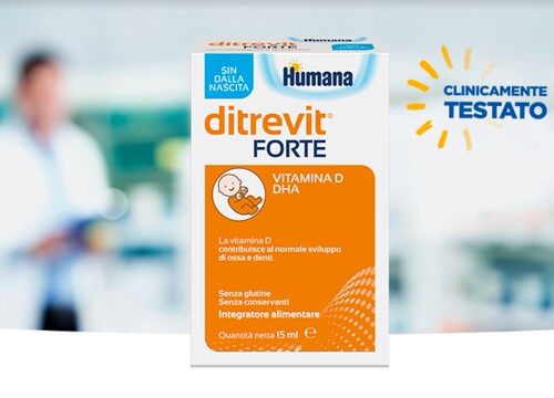 意大利Humana瑚玛娜鱼肝油婴幼儿鱼油DHAD3滴剂效期27年3月