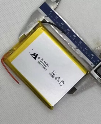 3.7V 126280 一万毫安足量10000mAh优质电芯充电宝锂电池现货两线