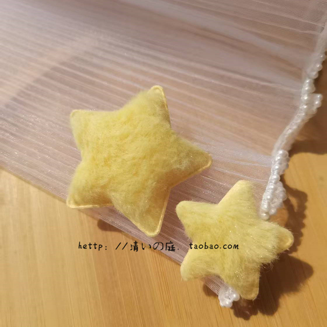 中野五月cos 五等分的花嫁  星星发夹  新娘 cos  配饰