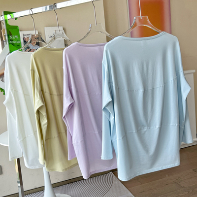 lu家Backinaction龟背长袖T恤