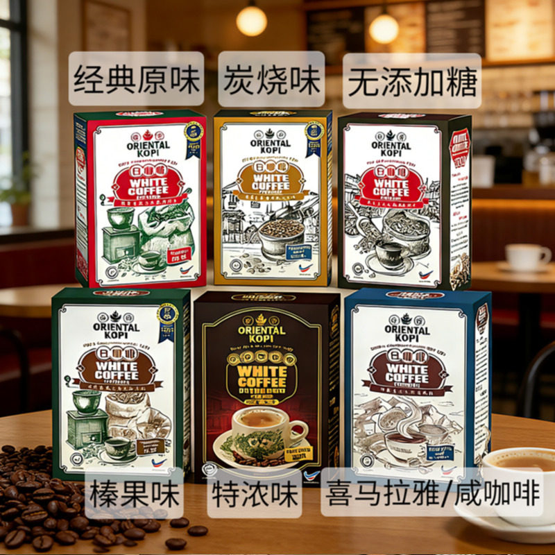 华阳白咖啡浓郁加倍正品保证