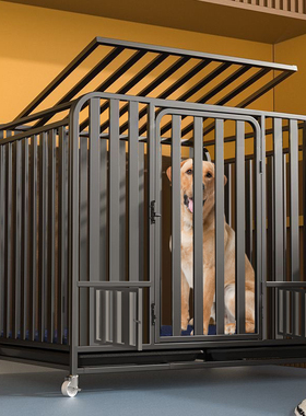 全管狗笼子大型犬中型犬小型犬狗笼金毛哈士奇萨摩耶边牧室内狗笼
