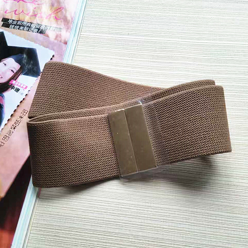 欧美简约基本款腰封5厘米宽