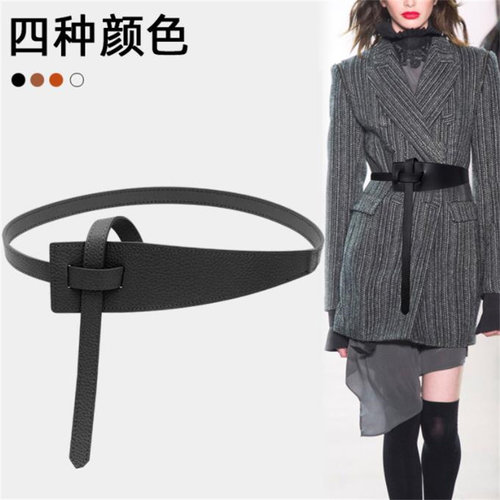 西装呢子百搭毛衣实用腰封女士