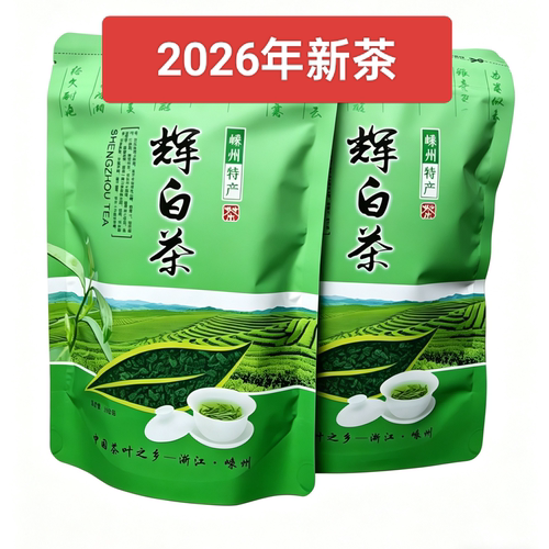 2026新茶嵊州特产浓香耐泡绿茶