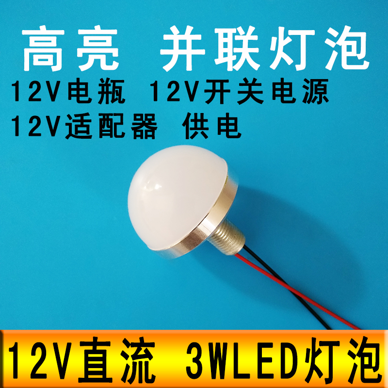 12vled迷你伏直流广告字车用灯泡