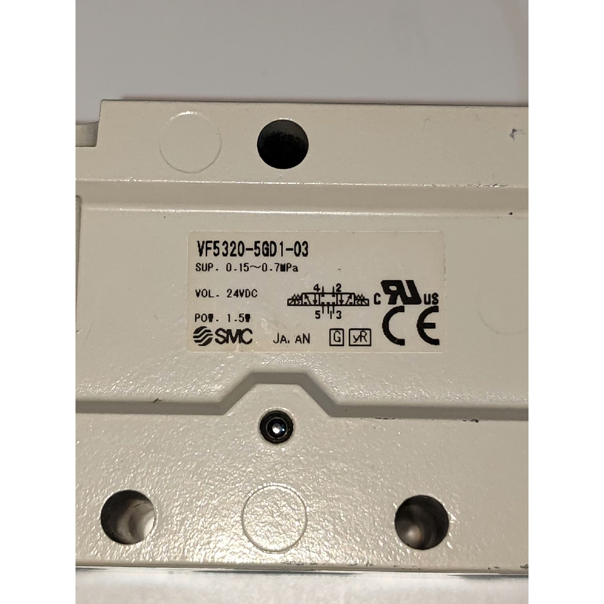 SMC五位三通电磁阀VF5320-5GD1-03一个,功议价