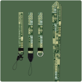 复古风手机壳挂绳u盘证件卡套拍立得相机长短款 挂脖手腕防丢绳链