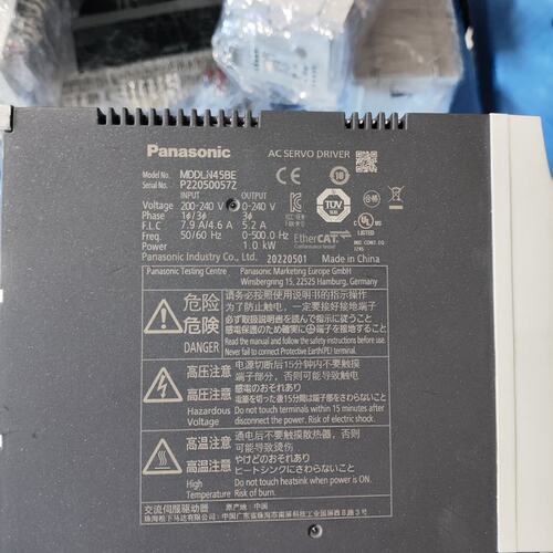 松下伺服驱动器 MDDLN45BE （议价出）--议价商品