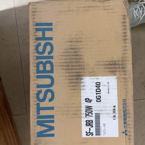 三菱伺服电机SF-JRB 750W 4P，原装正品，全新未开--议价商品