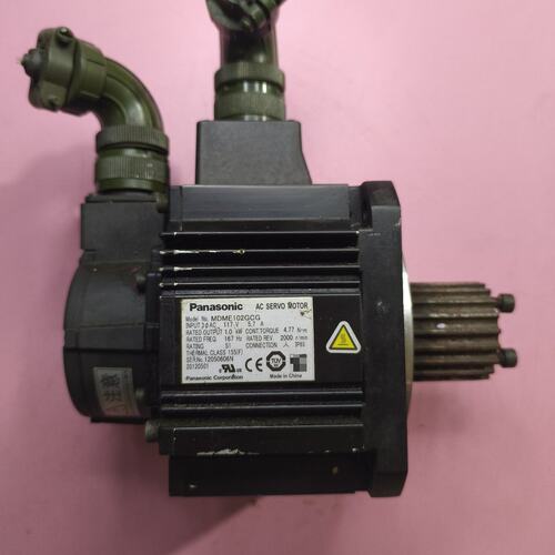松下伺服电机MDME102GCG，1.0KW，拆机件，功能包--议价商品