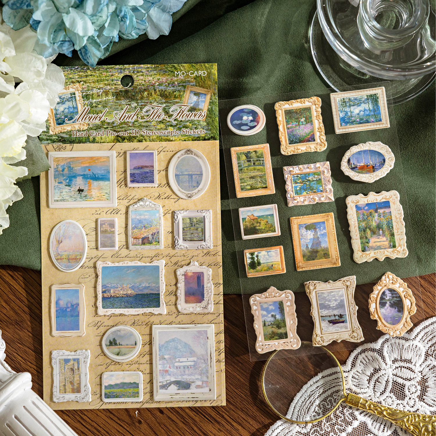 陌墨名画博物馆3D立体贴纸贴画