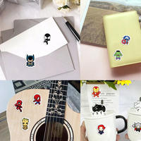 1000 Super hero roll stickers 2.5cm Iron Man, Spider-Man and Batman pattern children's toy stickers thumbnail 7