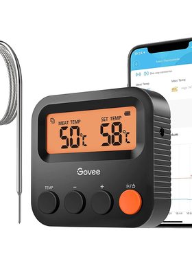 Govee WiFi肉类温度计，智能无线肉类温度计，App提醒蓝牙温度计