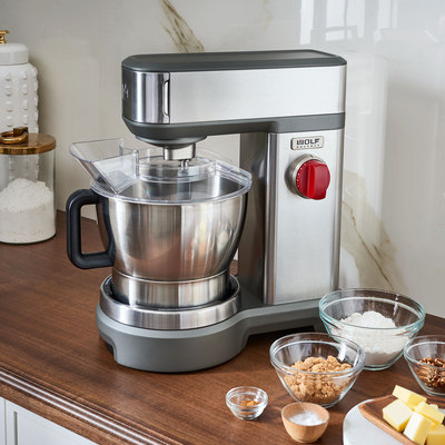 wolf gourmet厨师机家用和面机揉面机WGSM100S)
