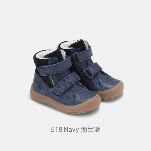 高帮运动童靴男女童赤足鞋
