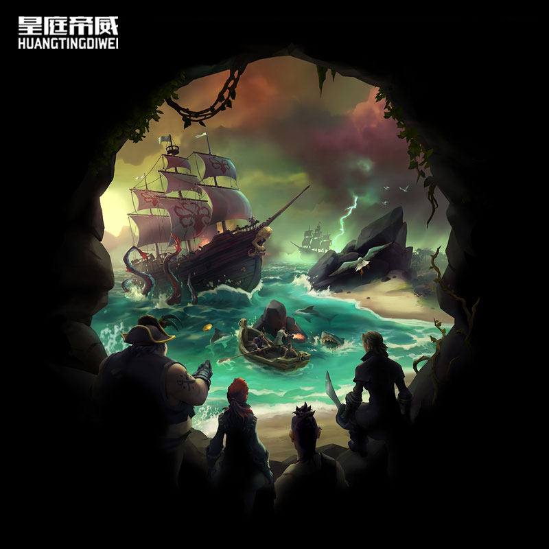 盗贼之海sea of thieves游戏周边衣服宽松秋冬季卫衣