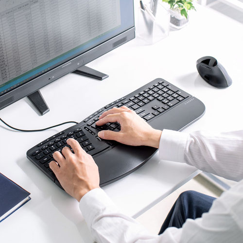 日本sanwa键盘人体工学多媒体