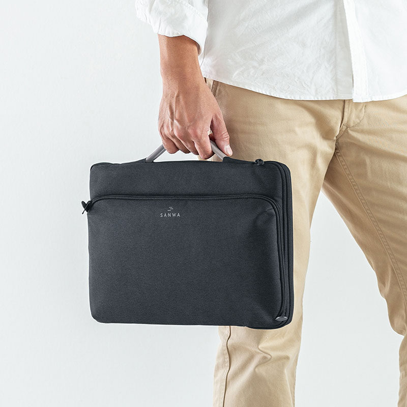 日本Sanwa supply笔记本内胆包日式手提包时尚简约商务防泼水便携包适用苹果联想小米12/13.3/14英寸电脑包,3C数码配件,笔记本电脑包,淘宝优惠券,粉丝福利购,淘宝优惠卷