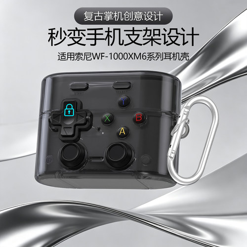 索尼1000XM6新款按键解压保护壳