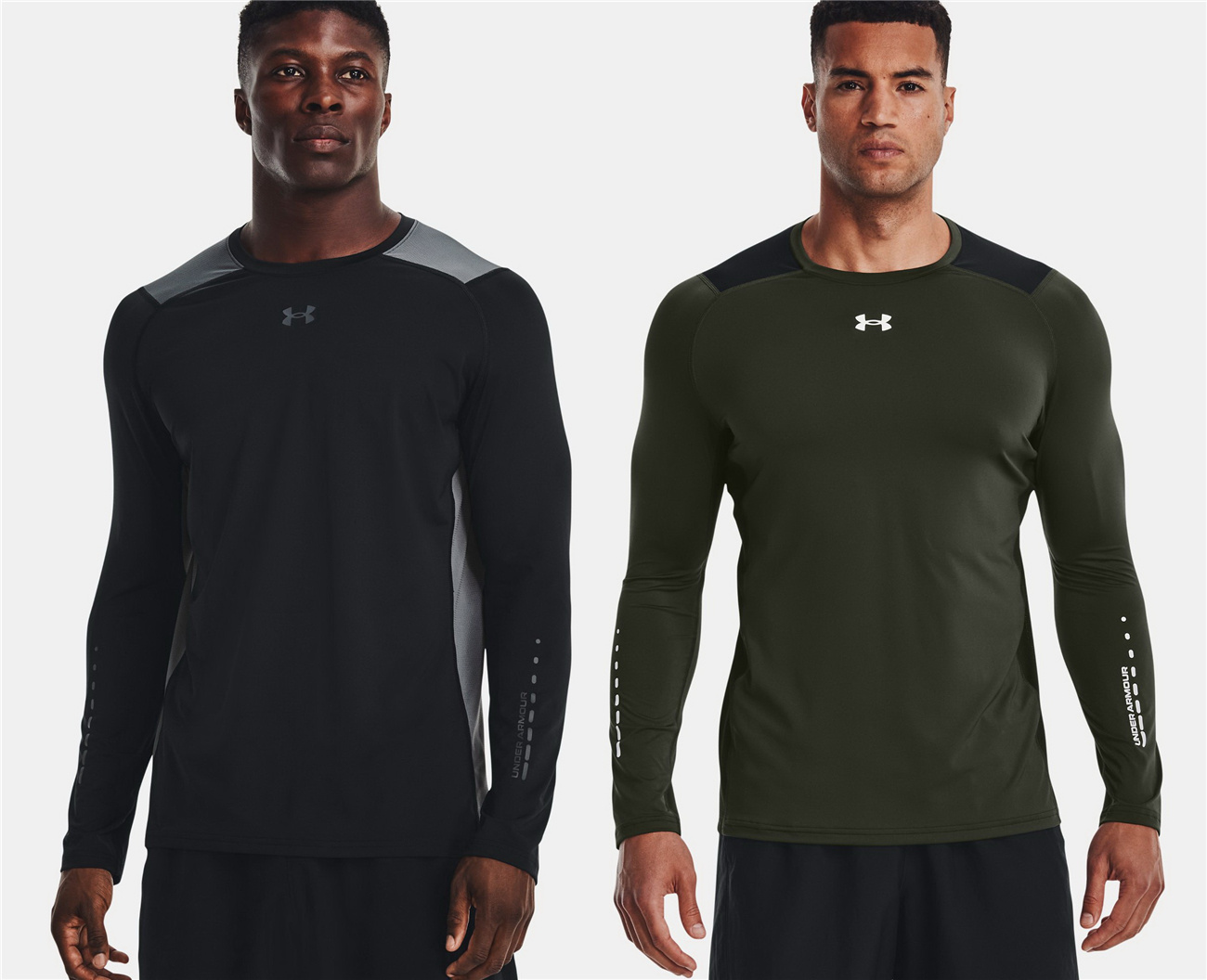 安德玛UA男子速干紧身衣运动长袖