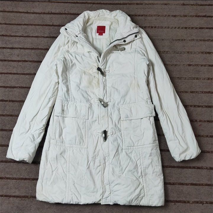 09点 二手 美国时尚品牌 女士时尚冬季中长款棉衣外套 C34,女装/女士精品,棉衣/棉服,淘宝优惠券,粉丝福利购,淘宝优惠卷