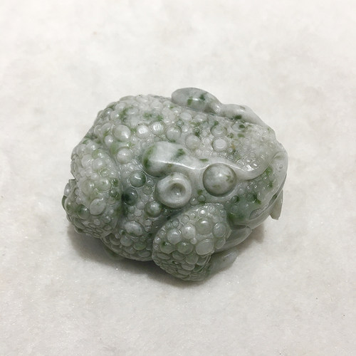 南阳独山玉金蟾手玩件