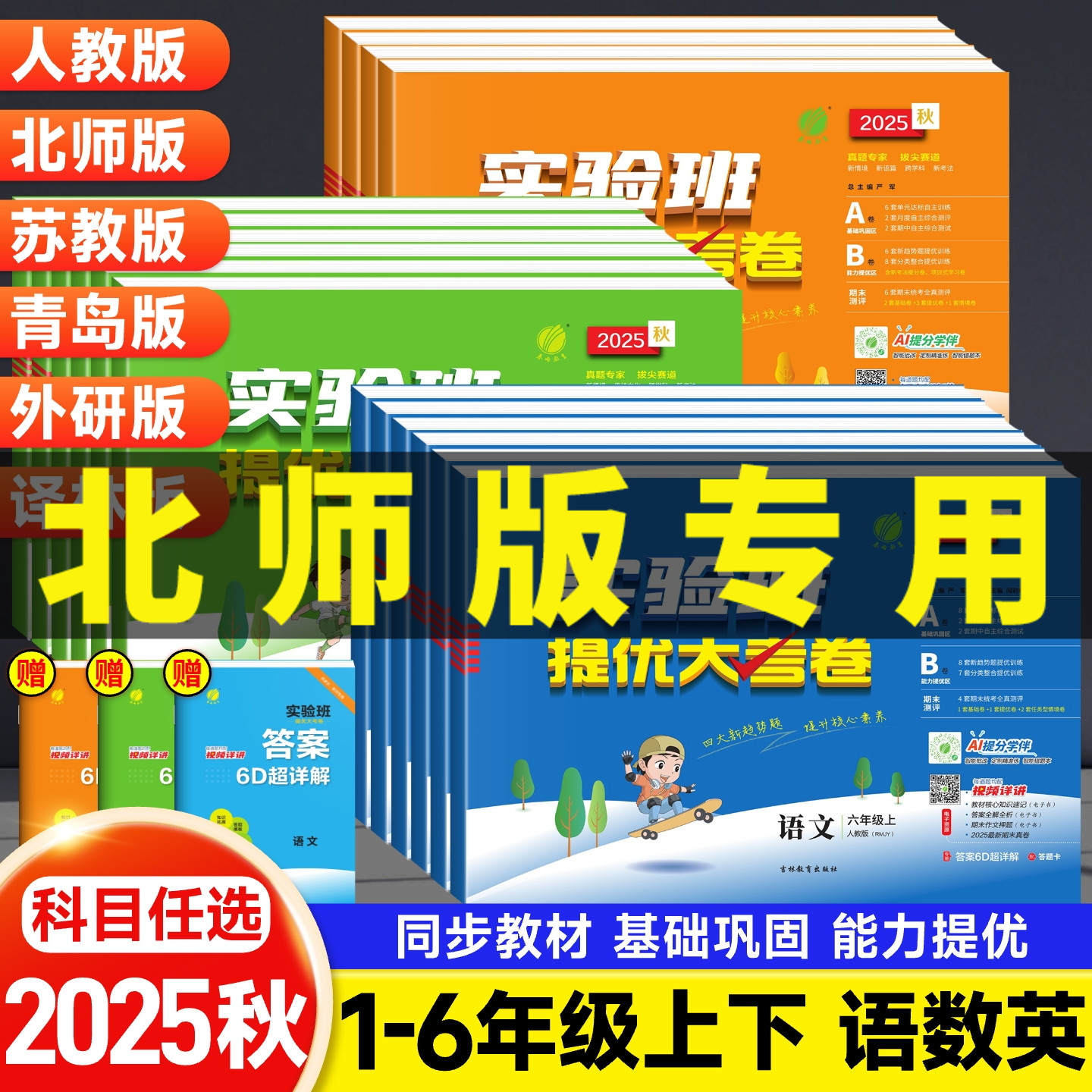 实验班提优大考卷小学