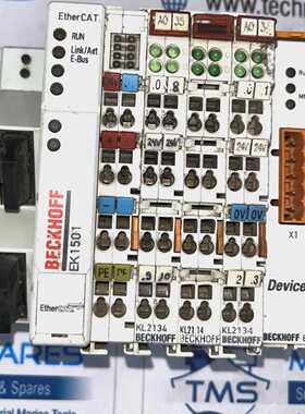 BECKHOFFEK1501KL2134KL2114EL6752DeviceNet5件装二手