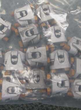 Ilsco 2 Bolt Connector 250MCM10 Size 250MCM *Lot of 16* Used