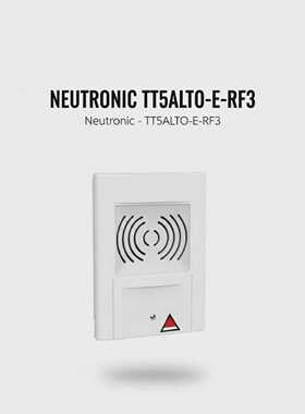 Neutronic TT5ALTOERF Diffuseur Sonore Etanche  piles Radio A