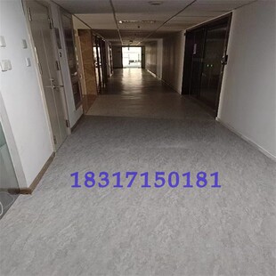商用飞机场防水防滑耐磨PVC石纹方块地板革仿水磨石瓷砖地胶地垫