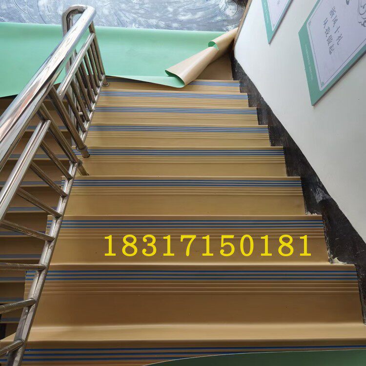 楼梯踏步垫满铺铁楼梯水泥楼梯家用易安装补习班隔音耐磨易清理