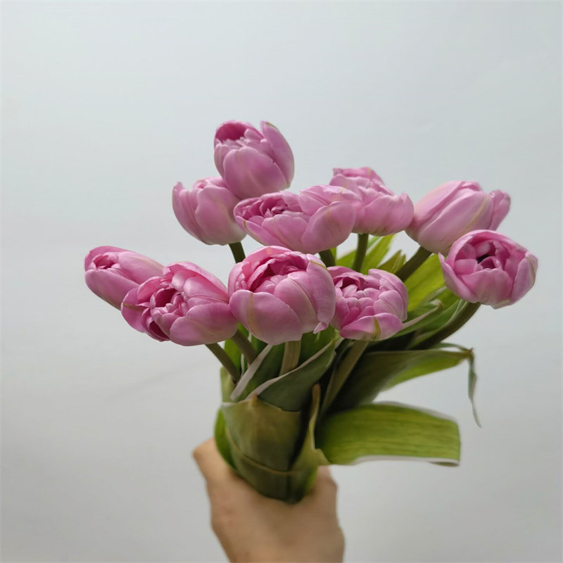 进口重瓣郁金香鲜花高级婚礼插花