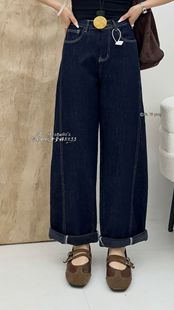 8251大码 200斤胖妹冬款 新款 牛仔裤 加厚绒弯刀裤 滴一胖8233