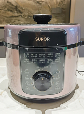 苏泊尔（SUPOR）电压力锅5升容量双内胆高压炖煮压力锅SY-50YA566