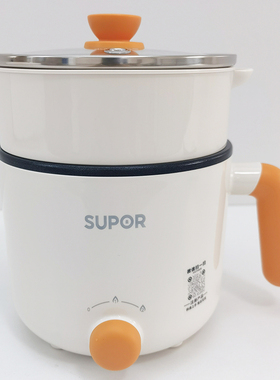 苏泊尔电煮锅小迷你火锅多功能家用学生宿舍煮泡面不粘锅H12YK629