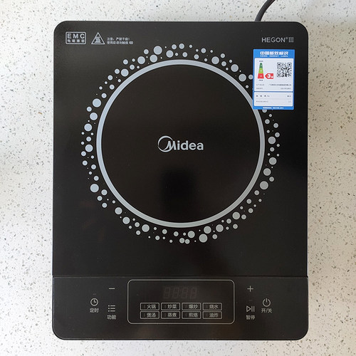 美的黑晶面板多功能电磁炉