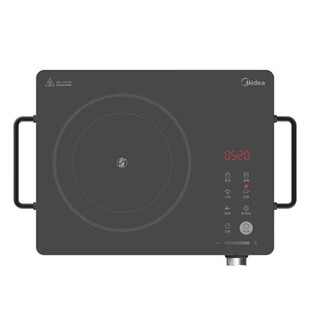 Midea/美的 H22-HST2208电陶炉旋控2200W双环控火智能定时4D防水