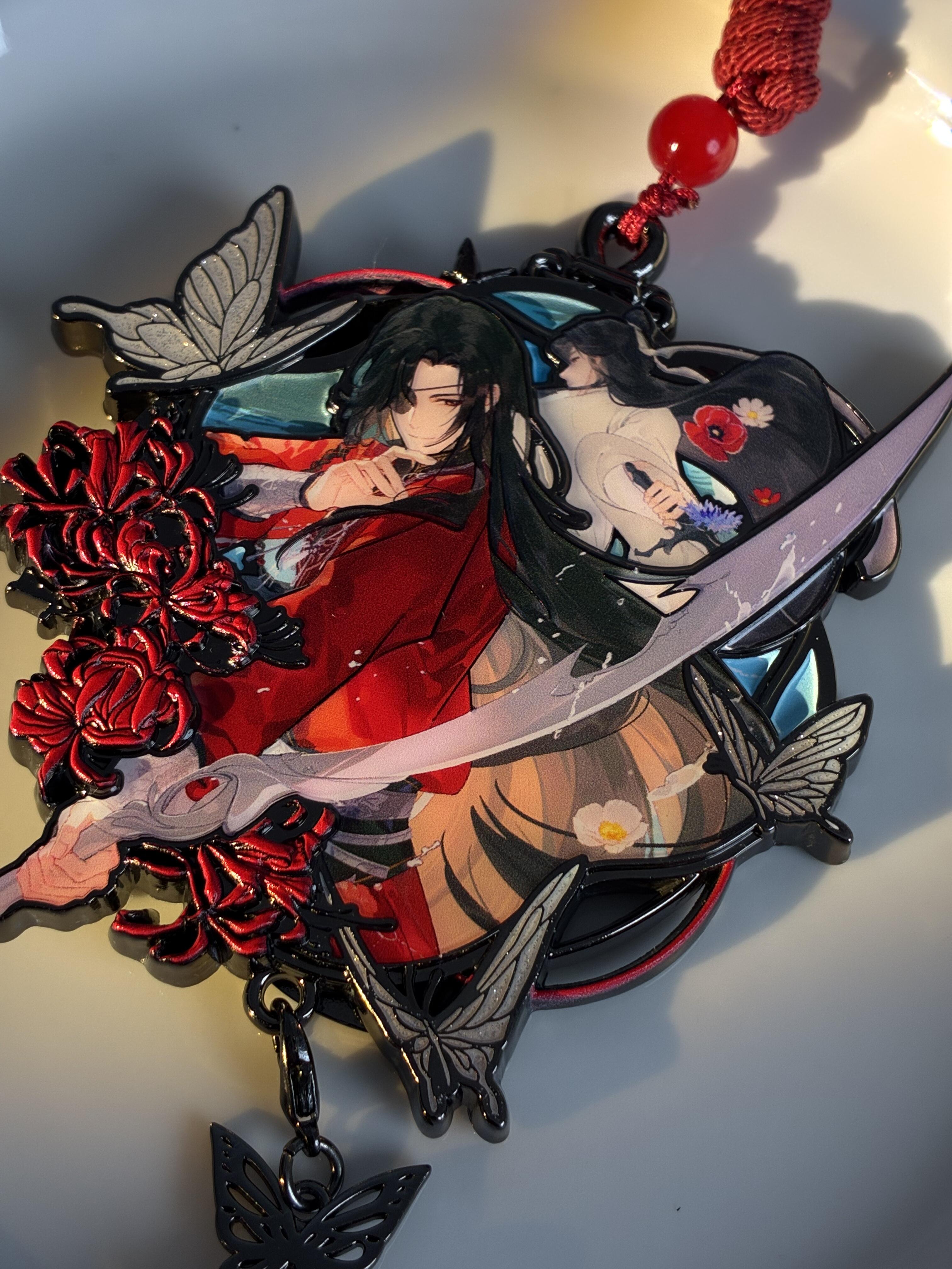 thumbnail for Official genuine Keep Xie Lian medal with compassion for the Heavenly Official's blessing series co-branded birthday commemorative badge pendant