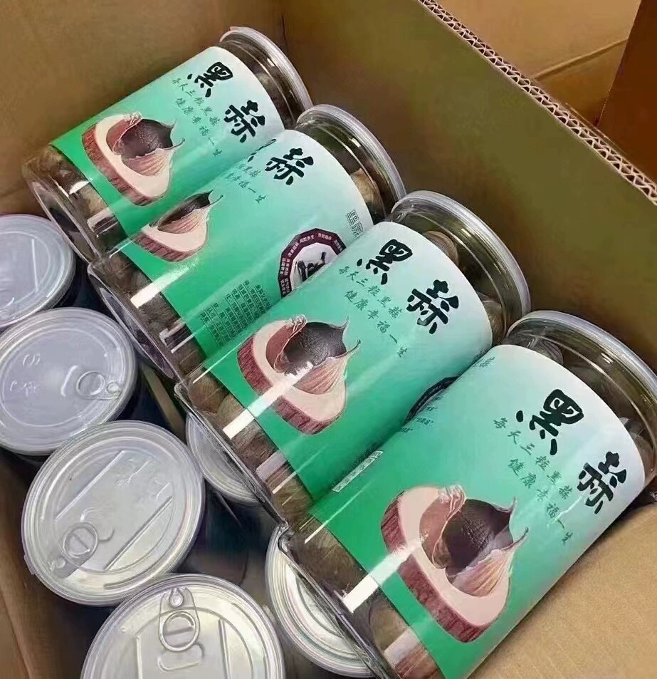 黑蒜头即食独头黑大蒜出口级山东药膳养生汤料
