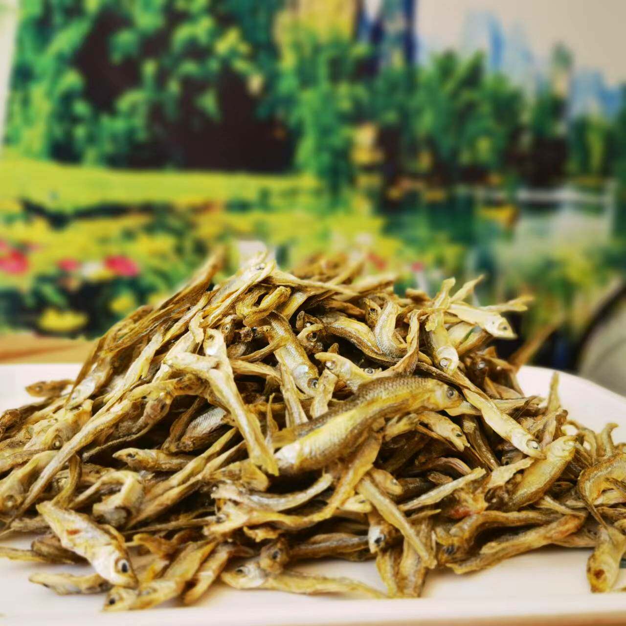 广宁赤坑小鱼干 深山清水鱼干 干货无添加农家自晒炒菜清蒸下厨饭