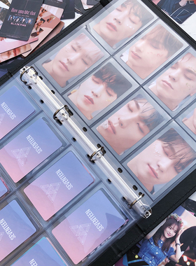 专辑小卡活页收纳册8格卡页拍立得内页BTS SEVENTEEN BLACK PINK