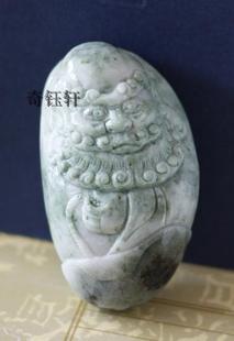 【奇钰轩】南阳独山玉 天然独玉手把件 把玩件--罗汉