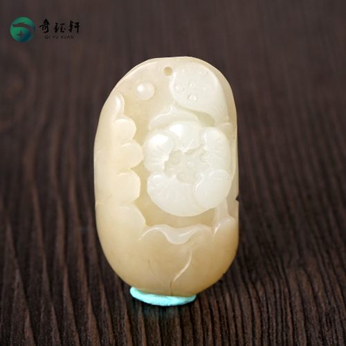 天然和田玉白玉挂件吊坠项链坠