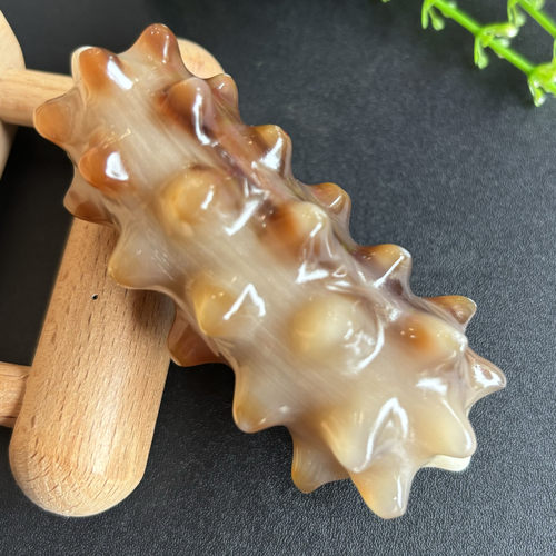 纯天然牛角按摩棒海参狼牙棒